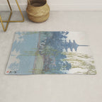 Hiroshi Yoshida, Sarusawa Pond, Nara - Vintage Japanese Woodblock Print Art Rug Gallery Image 1