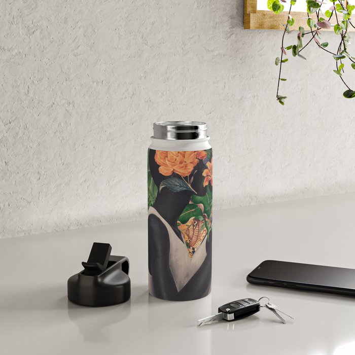 blooming kiss  Water Bottle Gallery Image 4