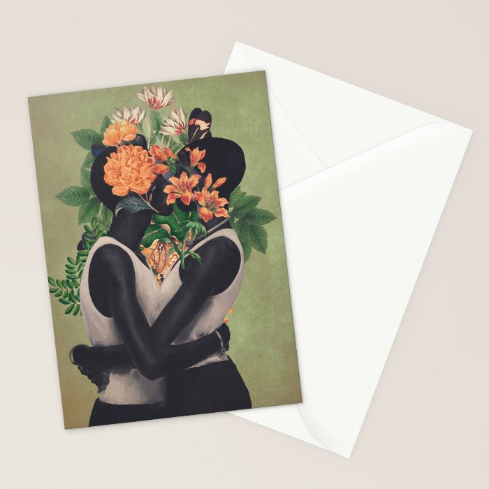 blooming kiss  Stationery Card Gallery Image 2
