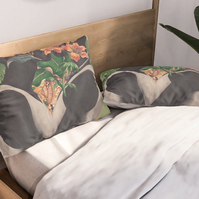 blooming kiss  Pillow Sham Gallery Image 2