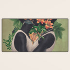 blooming kiss  Desk Mat Gallery Image 3