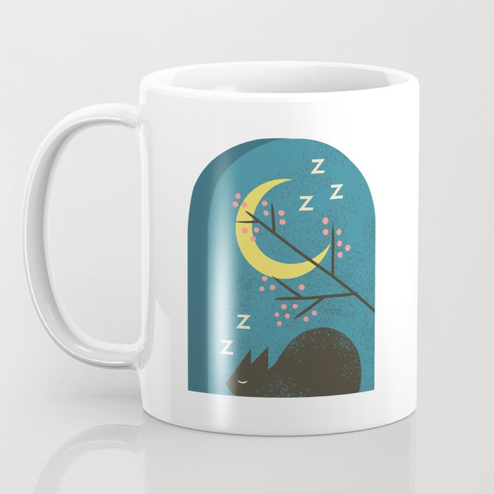 Evening Catnap Coffee Mug Gallery Image 3