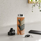 Stacked Abstract Cats Water Bottle Gallery Image 4