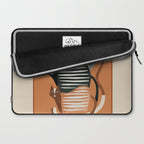 Stacked Abstract Cats Laptop Sleeve Gallery Image 2