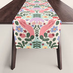 Folk Flora - Liberty Table Runner Gallery Image 1