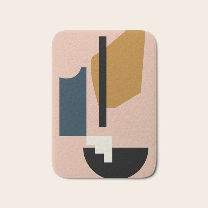 Shape study #2 - Lola Collection Bath Mat Gallery Image 1