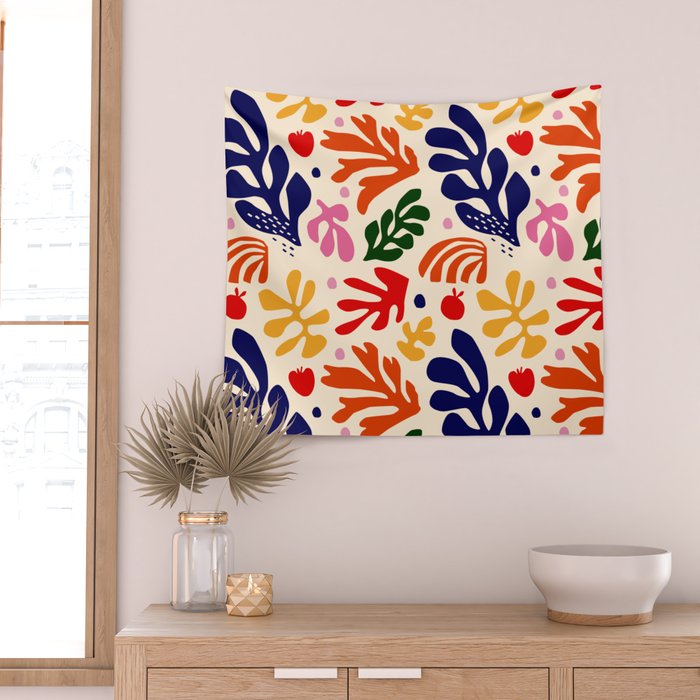 matisse pattern Wall Tapestry Gallery Image 2