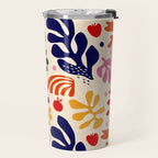 matisse pattern Travel Mug Gallery Image 2