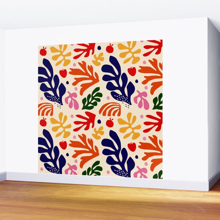 matisse pattern Wall Mural Gallery Image 2