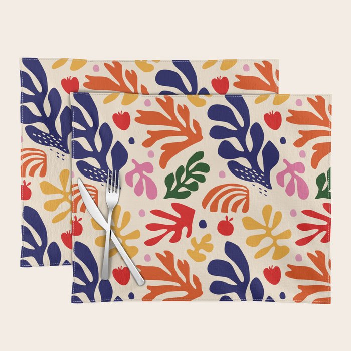 matisse pattern Placemat Gallery Image 1