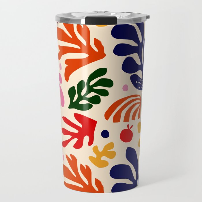 matisse pattern Travel Mug Gallery Image 1