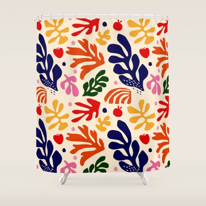 matisse pattern Shower Curtain