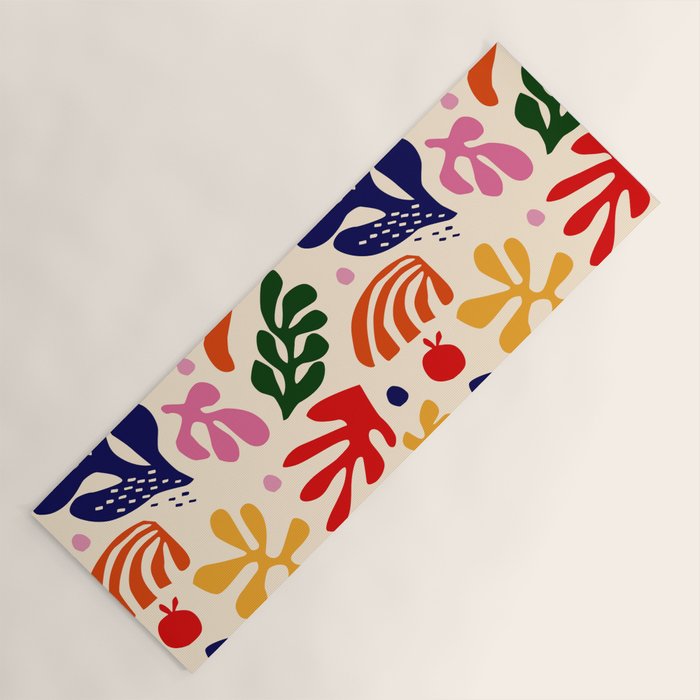 matisse pattern Yoga Mat Gallery Image 1