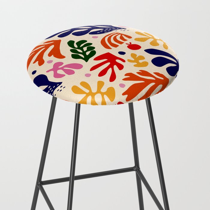 matisse pattern Stool Gallery Image 2