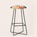 matisse pattern Stool Gallery Image 1