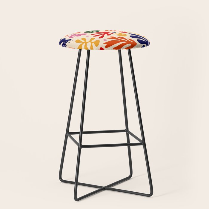 matisse pattern Stool Gallery Image 1