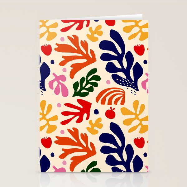 matisse pattern Stationery Card Gallery Image 2