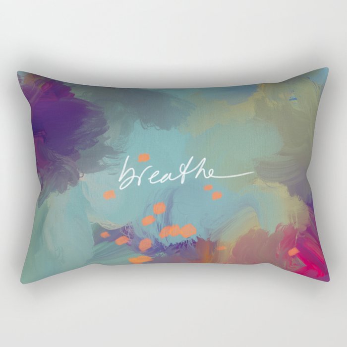 Breathe Rectangular Pillow Gallery Image 1