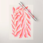 Ferns: Peach Matisse Edition Wrapping Paper Gallery Image 1