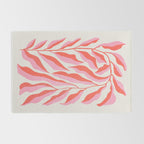 Ferns: Peach Matisse Edition Rug Gallery Image 2