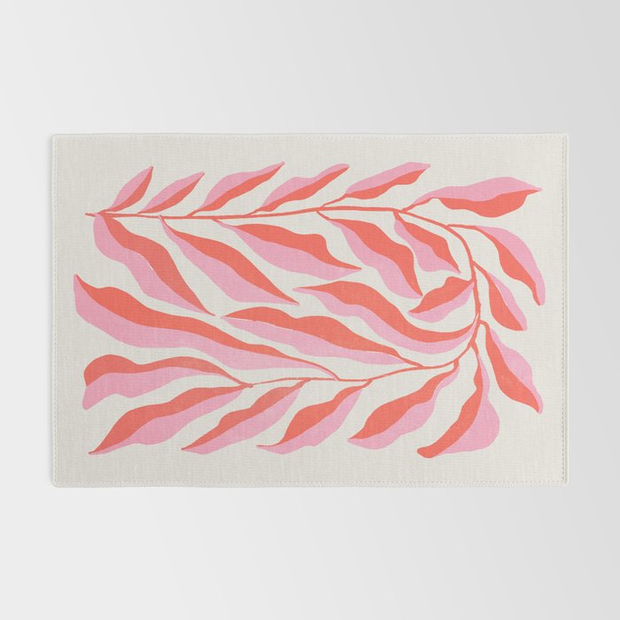 Ferns: Peach Matisse Edition Rug Gallery Image 2