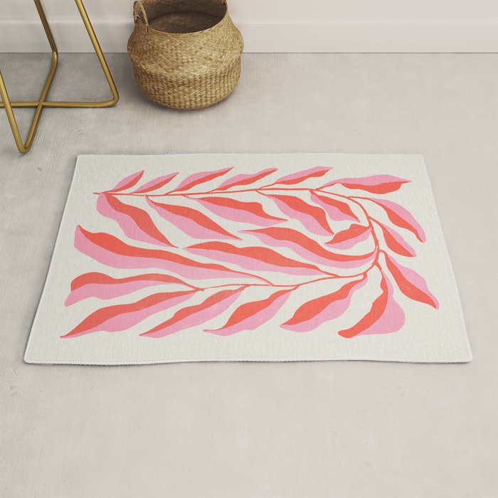 Ferns: Peach Matisse Edition Rug Gallery Image 1