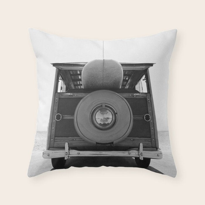 Old Woody Throw Pillow Gallery Image 1