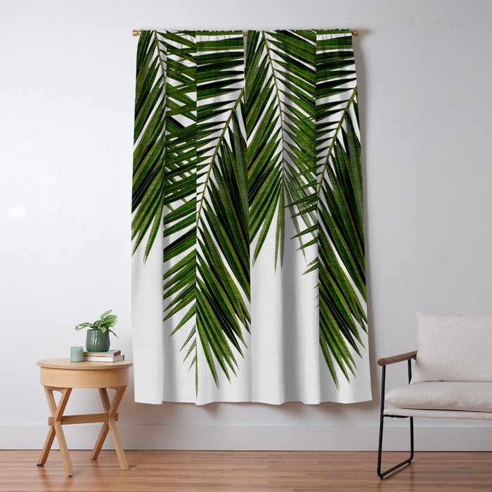 Palm Leaf II Window Curtain Gallery Image 5