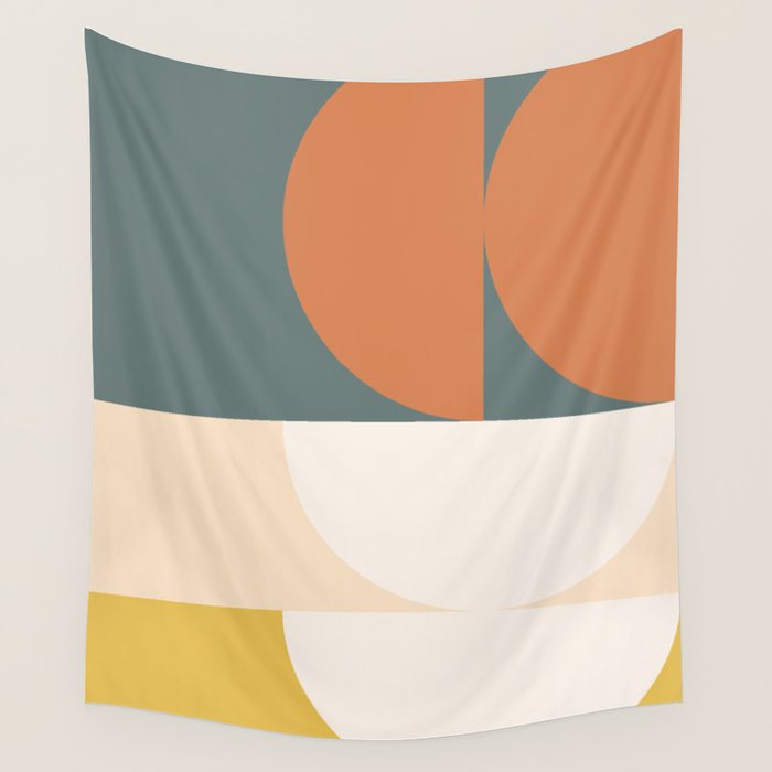 Abstract Geometric 02 Wall Tapestry Gallery Image 4