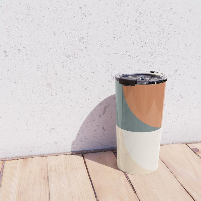 Abstract Geometric 02 Travel Mug Gallery Image 4
