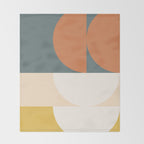 Abstract Geometric 02 Throw Blanket Gallery Image 2