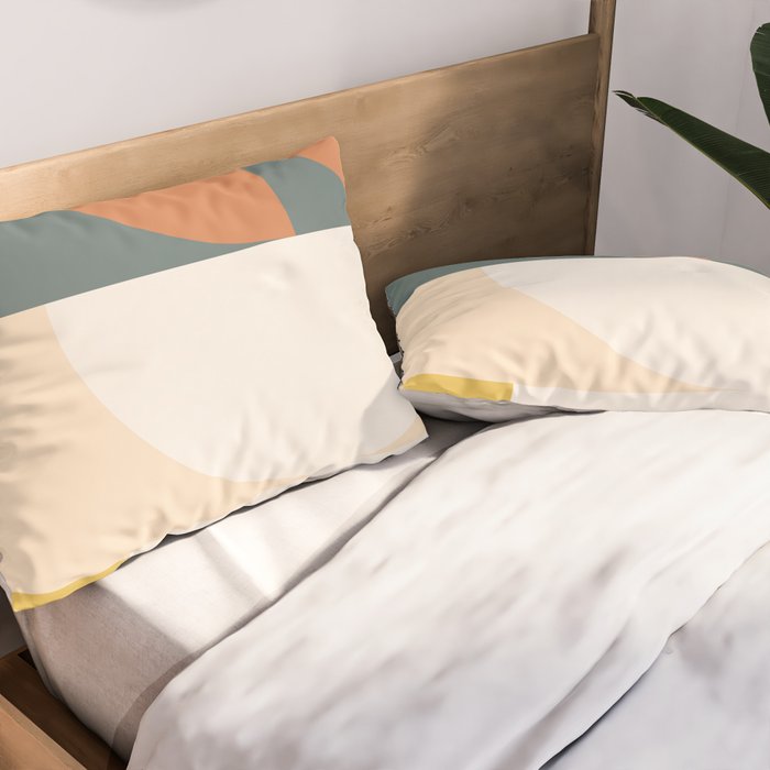 Abstract Geometric 02 Pillow Sham Gallery Image 2