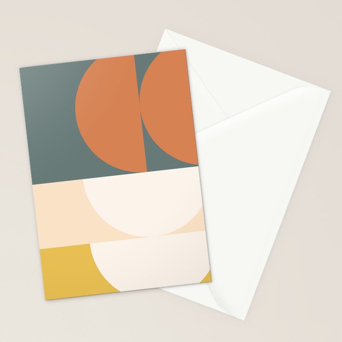 Abstract Geometric 02 Stationery Card Gallery Image 2