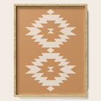 Southwestern Minimalism - Desert Orange Serving Tray Gallery Image 1