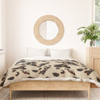 Chic Tortoise Shell on Ivory Duvet Cover Gallery Image 3