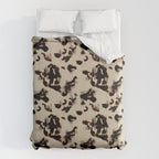 Chic Tortoise Shell on Ivory Comforter Gallery Image 6