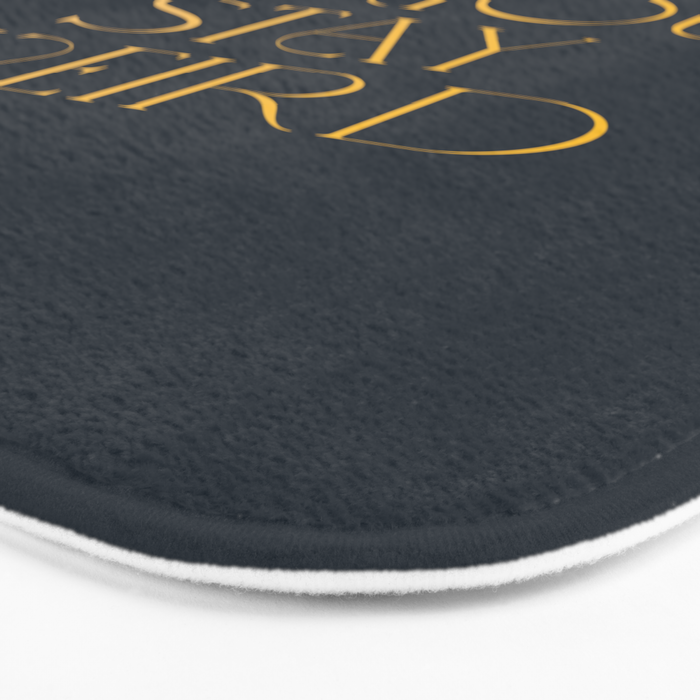 Stay curious stay weird Bath Mat Gallery Image 3