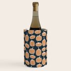 Navy Pumpkins Wine Chiller Gallery Image 1