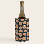 Navy Pumpkins Wine Chiller Gallery Image 2