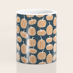Navy Pumpkins Coffee Mug Gallery Image 4