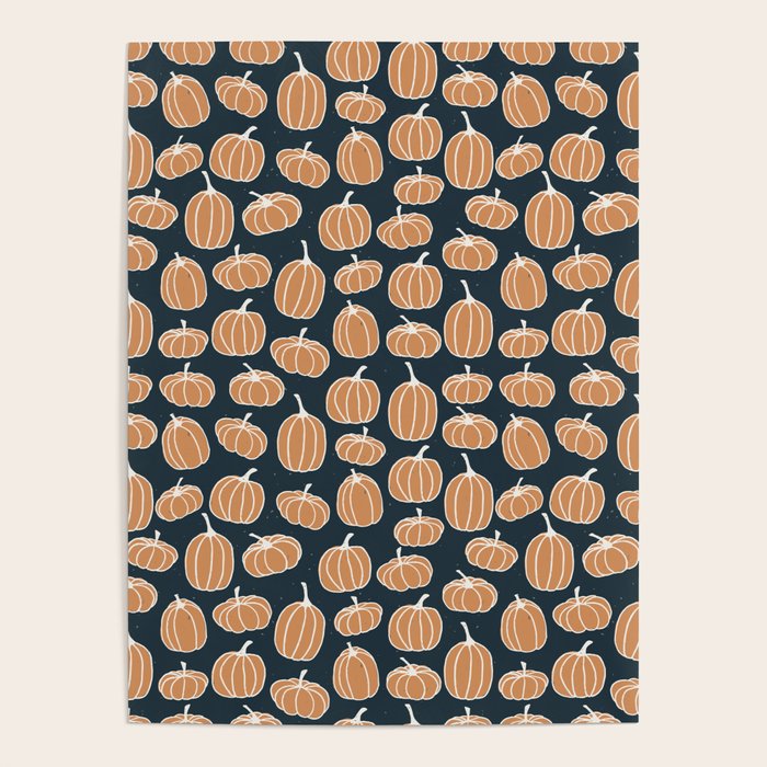 Navy Pumpkins Poster Gallery Image 4