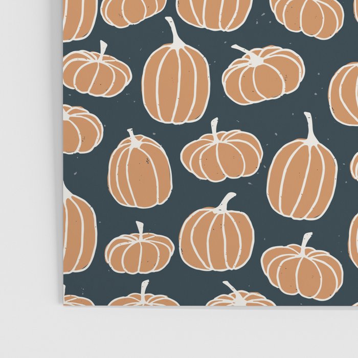 Navy Pumpkins Poster Gallery Image 3