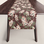 Bluebonnet Floral Brown Peach Multi Table Runner Gallery Image 1