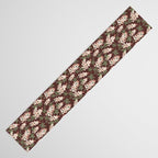 Bluebonnet Floral Brown Peach Multi Table Runner Gallery Image 3