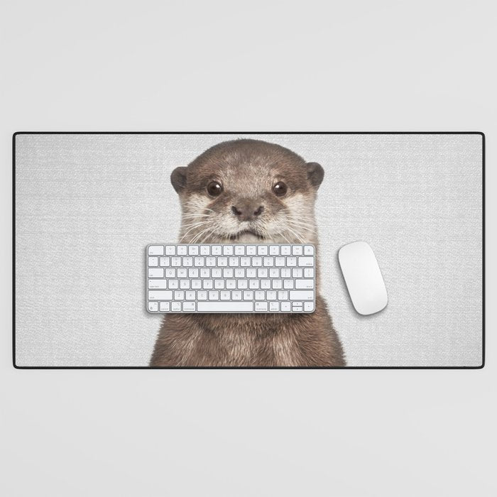 Otter - Colorful Desk Mat Gallery Image 1