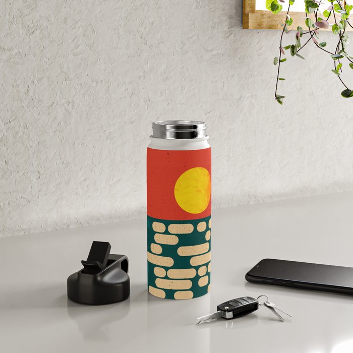 Sun Over The Sea - Afternoon Water Bottle Gallery Image 5