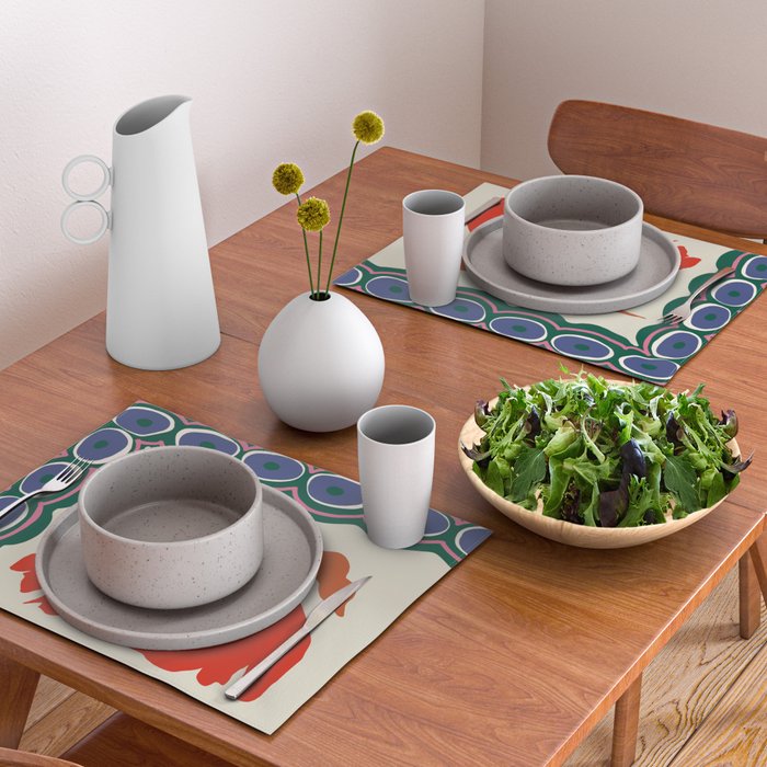 Flora Harmony Placemat Gallery Image 2