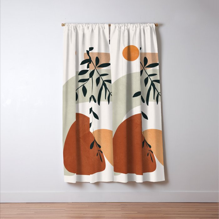 Soft Shapes I Window Curtain Gallery Image 3