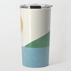 Sunny Landscape Travel Mug Gallery Image 1