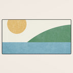 Sunny Landscape Desk Mat Gallery Image 3
